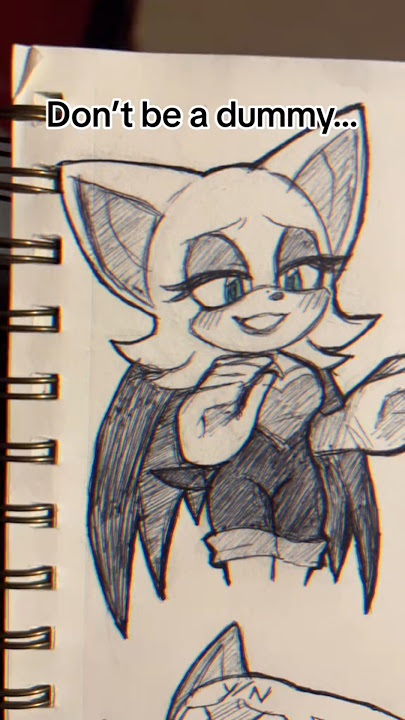 Yandere Rouge is definitely one of my favorites in the Yandere!Sonic AU 👀 #rougethebat #yandere