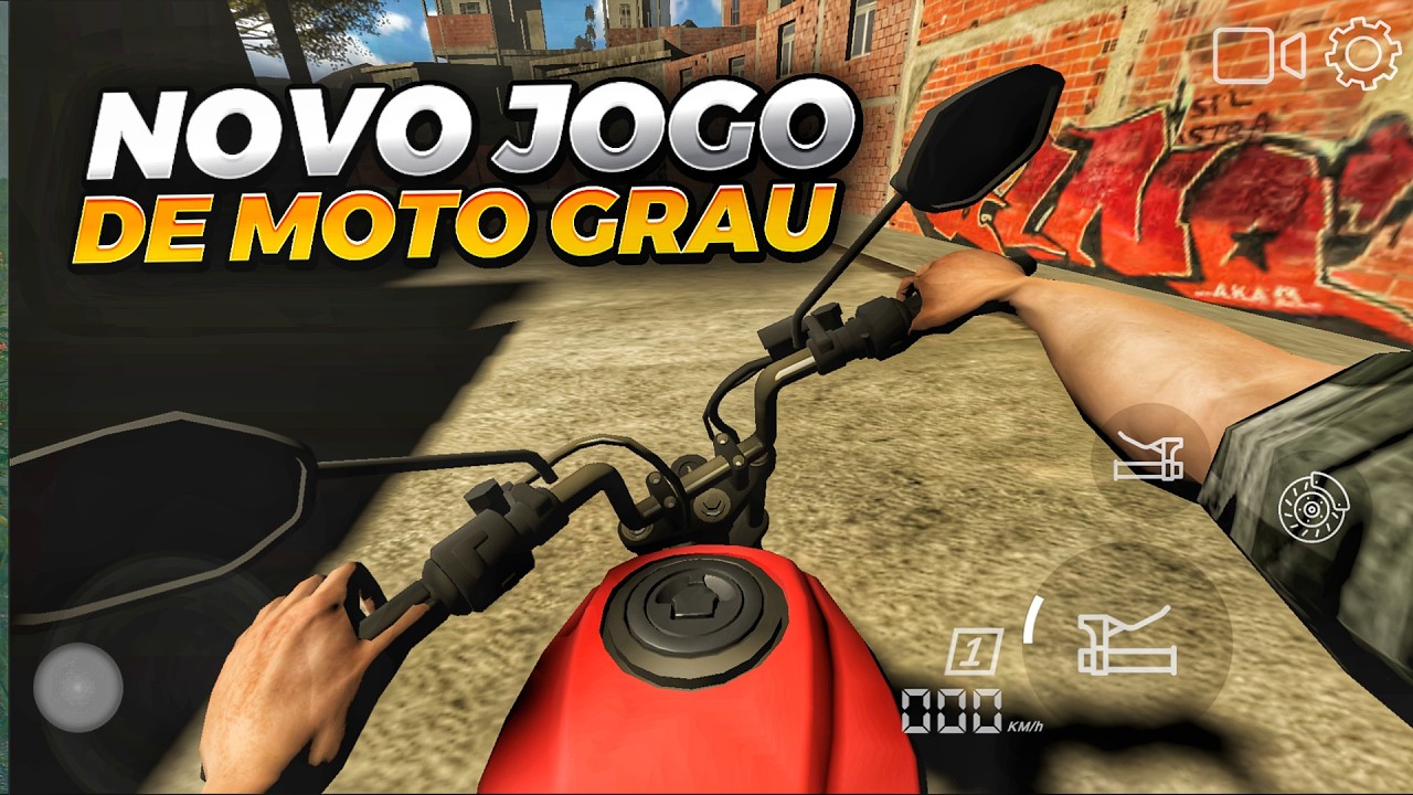 Jogo De Moto Realista Para Celular #moto #grau #jogo #celular Celular