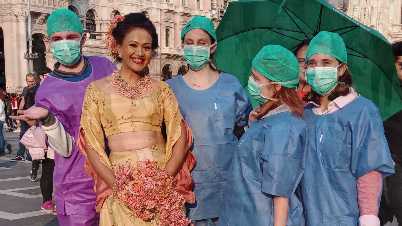 Photo Shoot at Milano Italy in 2018 - Ashika Mathasinghe