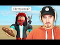 I got stranded with the strangest Roblox player ever..