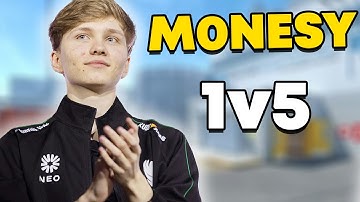 M0NESY PLAYS 1V5 WITH BPHO & WALLHACK | CS2 SHOWMATCH