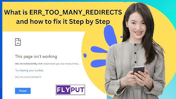 What is ERR_TOO_MANY_REDIRECTS and how to fix it Step by Step Flyput