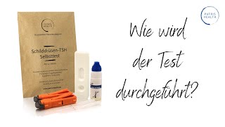 Patris Health® Schilddrüsen-TSH Selbsttest: Wie wird der Test durchgeführt? ​