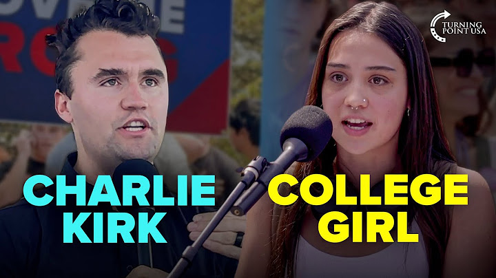 Liberal College Student ATTEMPTS to Outsmart Charlie Kirk 👀