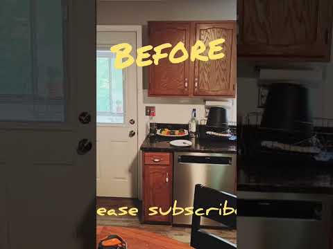 kitchen-transformation-with-shaker-style-and-epoxy-countertop!#shorts-#video-#kitchendesign-#diy