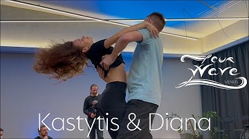 Brazilian zouk   Kastytis & Diana   Zouk Wave Vilnius