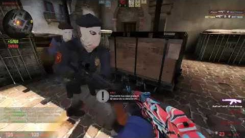 CS:GO Inferno Offline Gameplay as Terrorist Forces