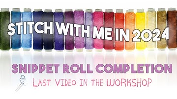Final Assembly Video for Slow Stitching Online Workshop | Stitch with Me 2024 | Fabric Workshop