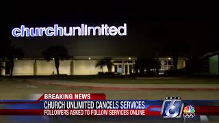 Church unlimited cancels services