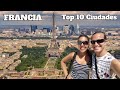 🔴 Top 10 CIUDADES más Bonitas de FRANCIA 4K: París, Niza, Estrasburgo, Burdeos, Lyon...