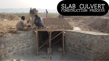 Slab culvert construction sequence on Site || Step By Step construction activities of slab culvert