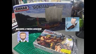 Emhar 1:72nd Scale Model Viking Long Ship "Gokstad" and crew build up screenshot 3