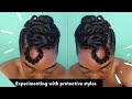 EXPERIMENTING WITH DIFFERENT PROTECTIVE STYLES &quot;COLOR&quot;| Ladeesnuggz A