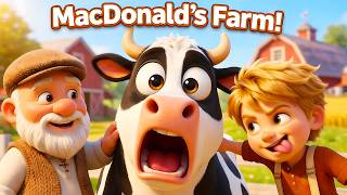 Old MacDonald Farm Songs Compilation | Grandpa &amp; Young Farmer Animal Sounds for Kids