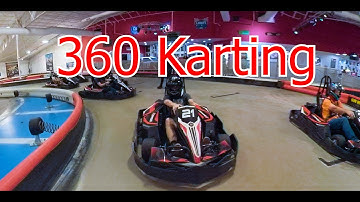 360 GO KARTING - K1 SPEED League Race 1 - GoPro Fusion