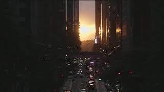 What is Manhattanhenge and when can you see it?