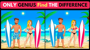 FIND THE DIFFERENCE | ONLY 1% CAN FIND ALL | SPOT THE DIFFERENCE Game | #7
