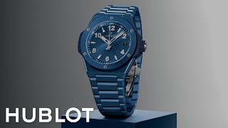 HUBLOT - BIG BANG INTEGRATED TIME ONLY BLUE CERAMIC