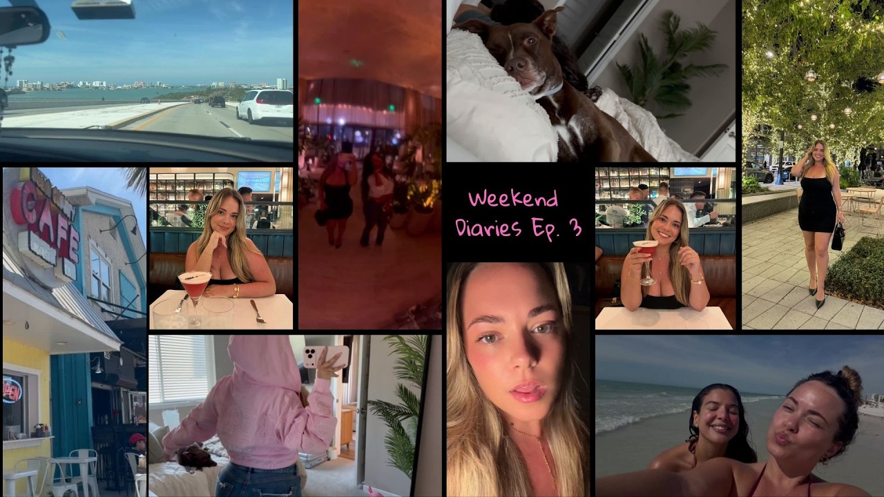 WEEKEND DIARIES EP. 3 | Beach, Dinner, Shopping, and Nails with bestie
