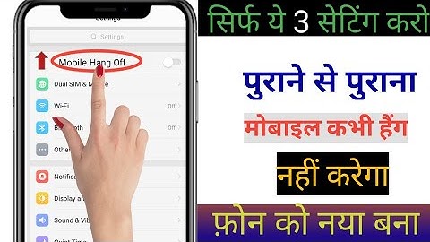 3 setting for All Android Device Hang Problem Solve 100% Working Tips & Tricks | mobile Hang Problem