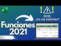 Nuevas funciones de Excel 365  - EXCEL 2021