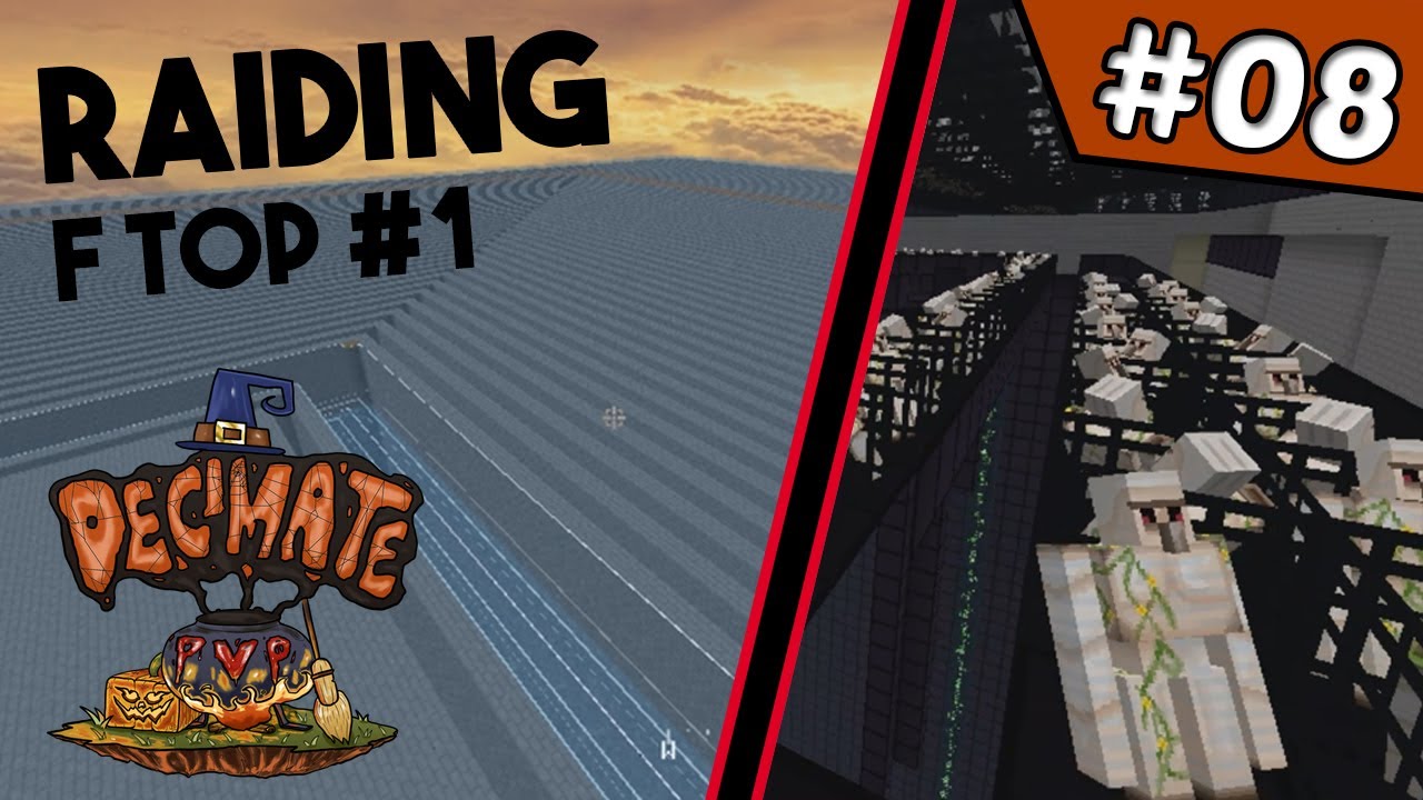 RICH $1.5 BILLION RAID TO WIN THE MAP!!!!! | DecimatePvP #8 (Minecraft Factions)