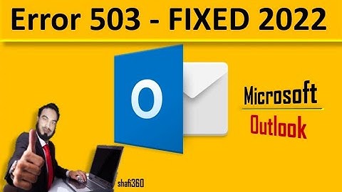 Error 503 Valid RCPT command must precede DATA FIXED 2022 || MS Outlook Email Error 503