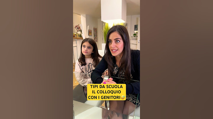 TIPI DA SCUOLA - Il Colloquio Con I GENITORI 🥹 - iPantellas