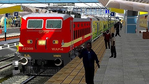 PATNA SHALIMAR DURONTO EXPRESS DEPARTURE | MSTS IR INDIAN RAILWAYS