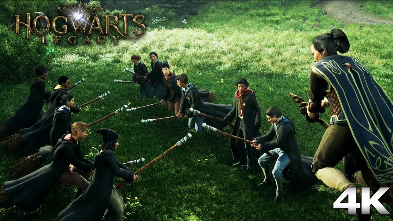 New Hogwarts Legacy Video Shows Off Advanced Combat, Broom-Flying - GameSpot