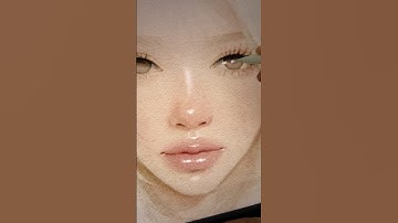 Inspired by anime #art #procreate #anime #watercolor #portrait #digitalart