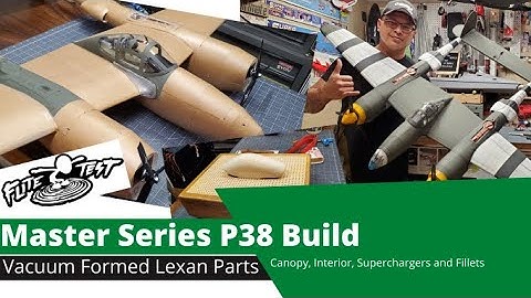 Flite Test Master Series P38 Build and Vacuum formed parts