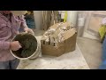 Making a rock using a cardboard form (part-1)
