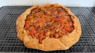Tomato Galette - Freeform Tomato Tart
