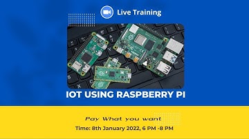 IoT using Raspberry Pi Live webinar (Recording)