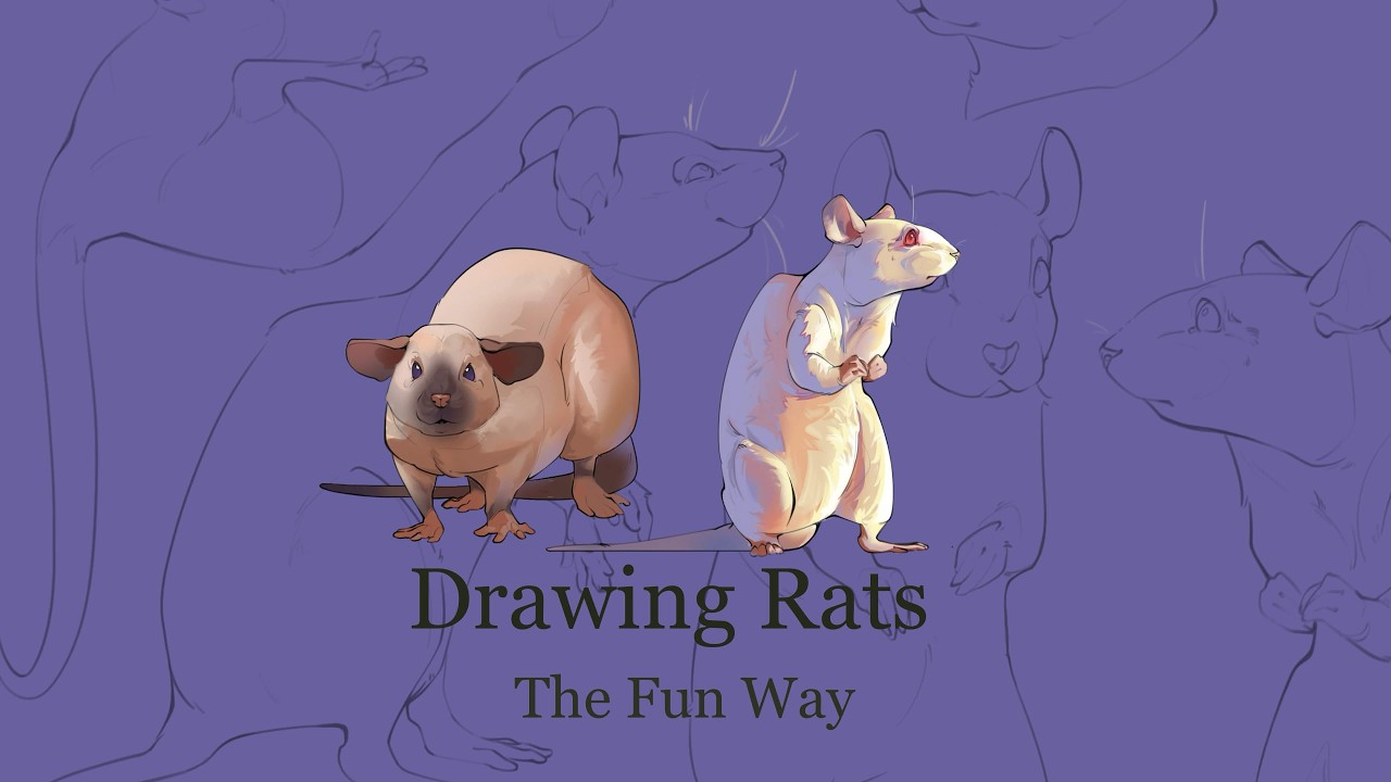 Drawed Rats Tips and Tricks: Drawing Rats - YouTube