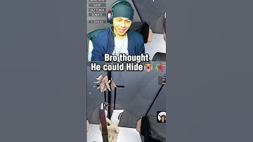 Bro dacht dat hij zich kon verstoppen 😭🥀
