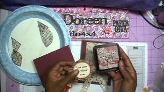 Card using Spellbinders Nestabilities Card Creators A & B
