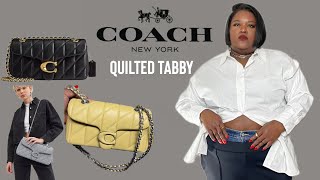 COACH QUILTED TABBY, MY HONEST OPINION