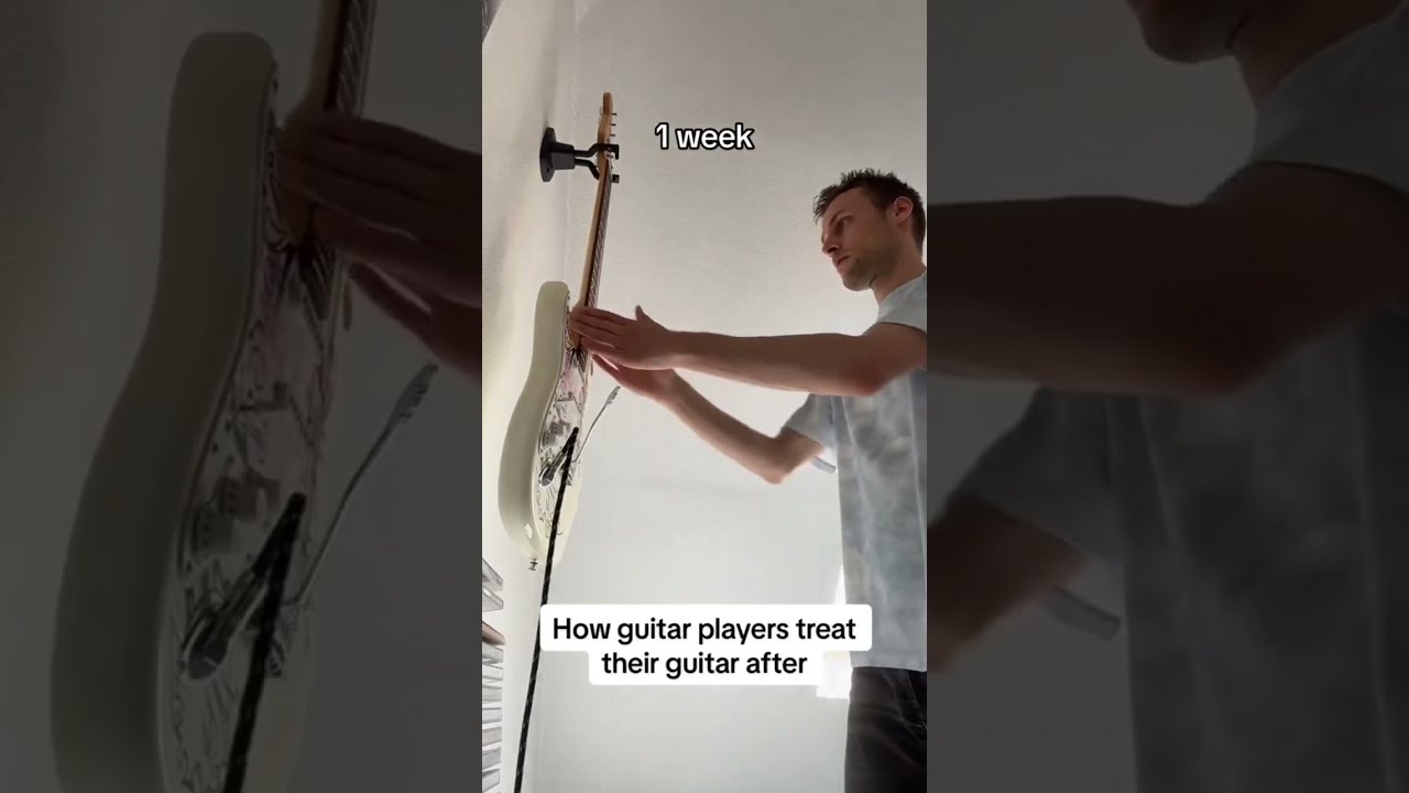 How Guitar Players Treat Their Instrument