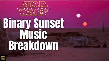 The Binary Sunset Music Breakdown