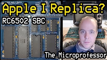 Apple 1 Replica SBC! RC6502 Building and Testing