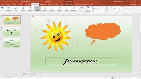 Comment créer une ANIMATION ? - Cours POWERPOINT facile