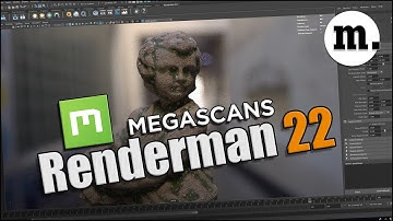 Megascans in Renderman 22 I Using tiled textures as materials