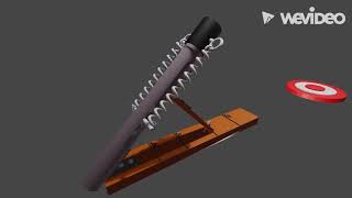 Physics Grade 11 Ball Launcher Project Animation!