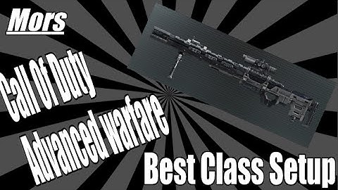 CoD Advanced Warfare Mors Best Class Setup
