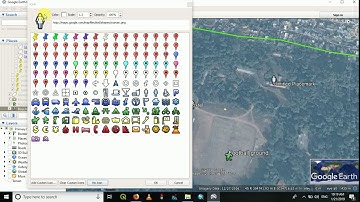 How to make a feature map by using Google earth pro ?