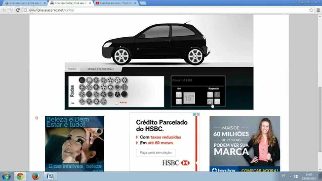 como criar seu carro - YouTube