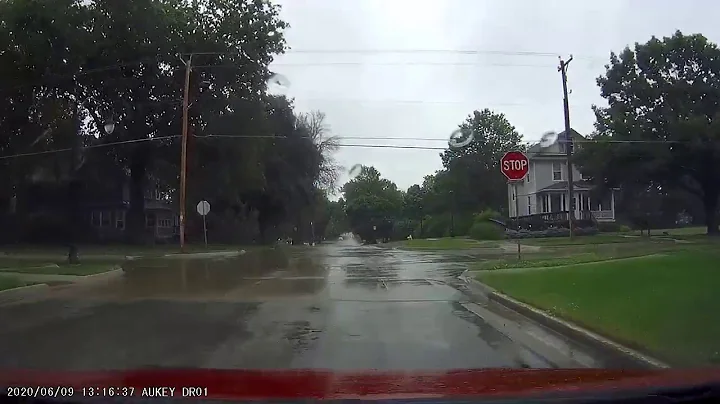 Driving around Grinnell, Iowa