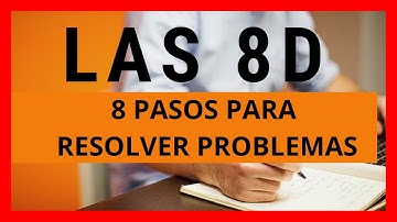 🖐 LAS 8 D 🚀 RESUMEN RÁPIDO / Metodología 8D /  8 disciplinas / resolución de problemas